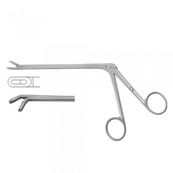 Leminectomy Rongeur Down - Fenestrated and Serrated Jaws Stainless Steel, 15.5 cm - 6" Bite Size 2 x 12 mm 